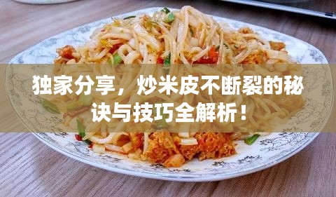 独家分享,炒米皮不断裂的秘诀与技巧全解析!